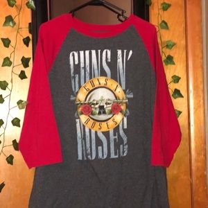Guns and roses women’s top xxl
